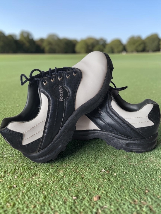 FootJoy Other - FootJoy Men’s Black & White Comfort Golf Shoes Size 11